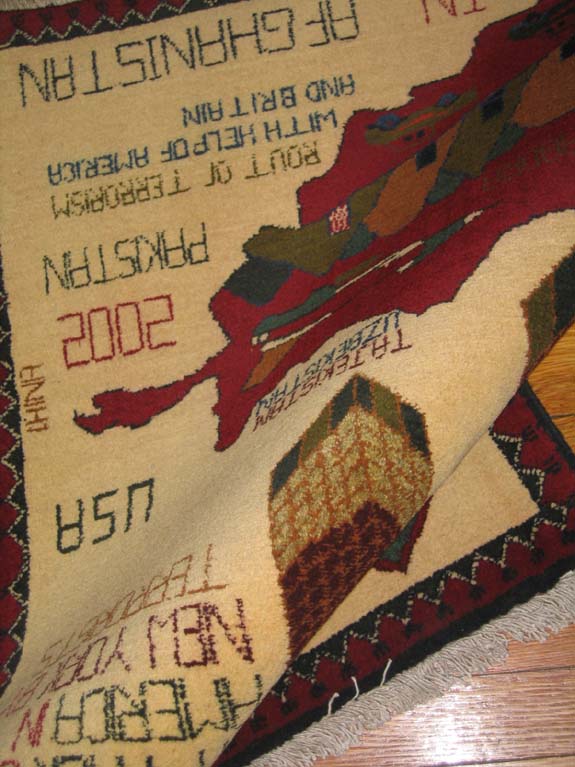 For sale: Afghan War Rug or Conflict Carpet