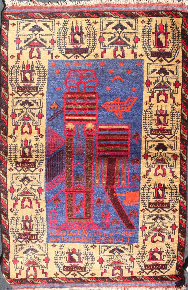 For sale: Afghan War Rug or Conflict Carpet