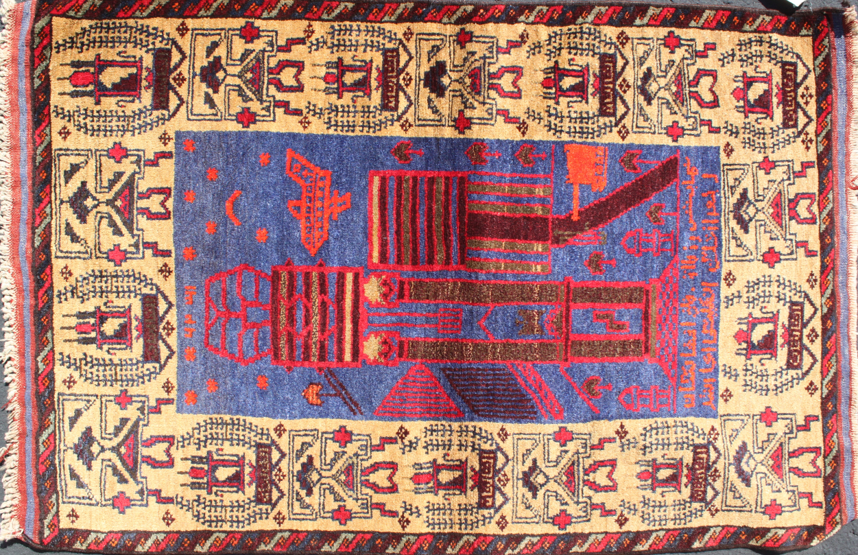 For sale: Afghan War Rug or Conflict Carpet