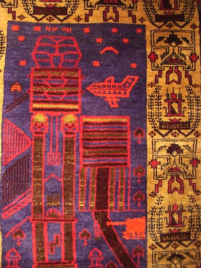 For sale: Afghan War Rug or Conflict Carpet