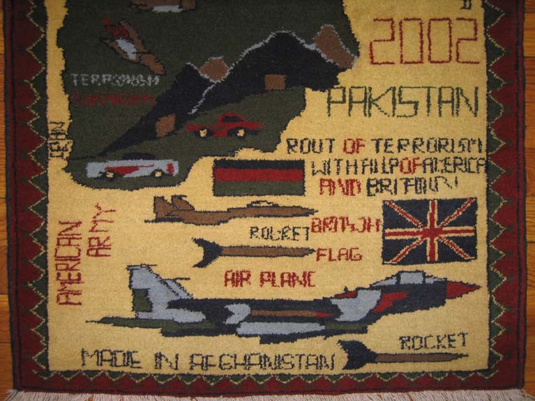 For sale: Afghan War Rug or Conflict Carpet