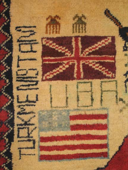 For sale: Afghan War Rug or Conflict Carpet