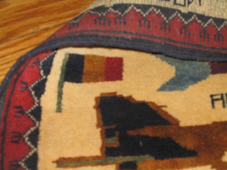 For sale: Afghan War Rug or Conflict Carpet