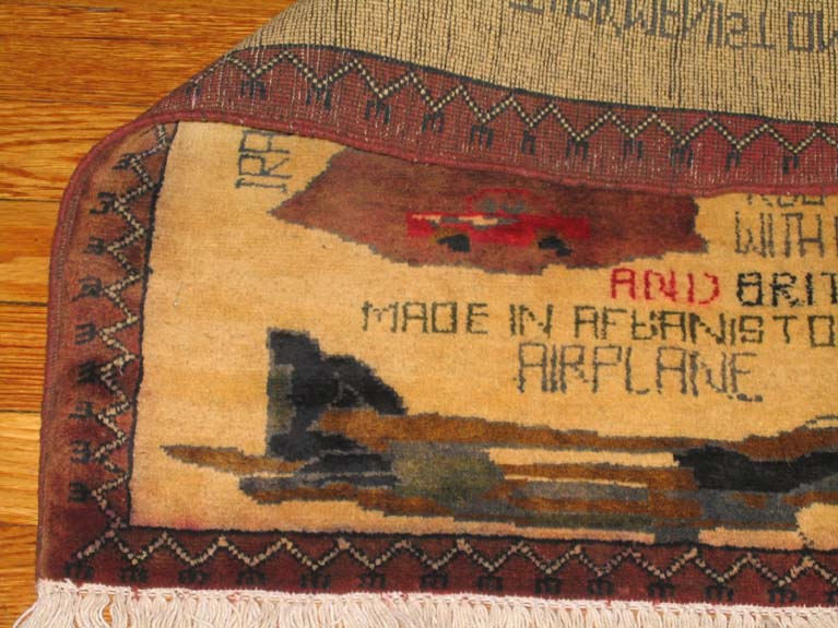 For sale: Afghan War Rug or Conflict Carpet