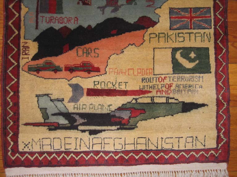 For sale: Afghan War Rug or Conflict Carpet