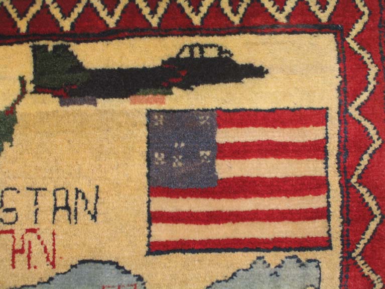 For sale: Afghan War Rug or Conflict Carpet