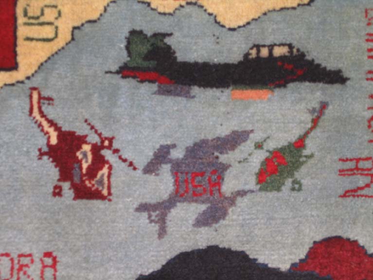 For sale: Afghan War Rug or Conflict Carpet