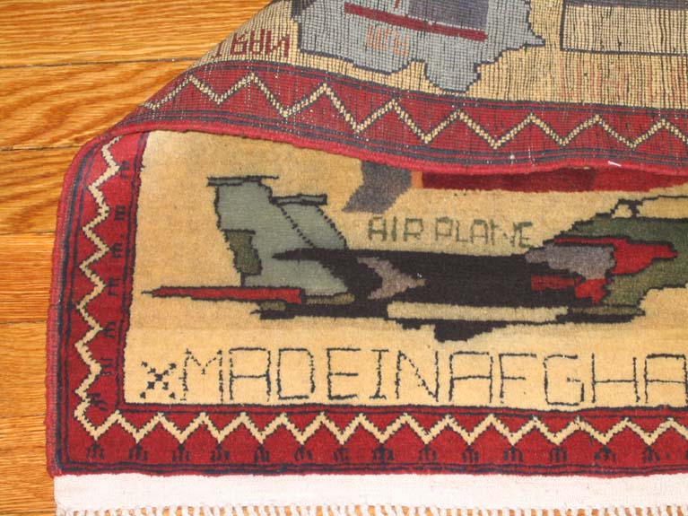 For sale: Afghan War Rug or Conflict Carpet