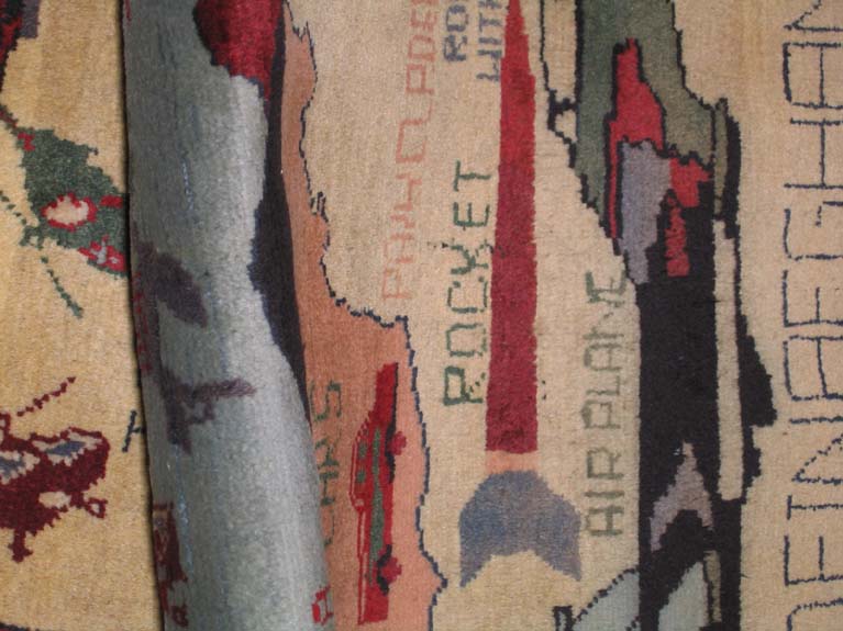 For sale: Afghan War Rug or Conflict Carpet