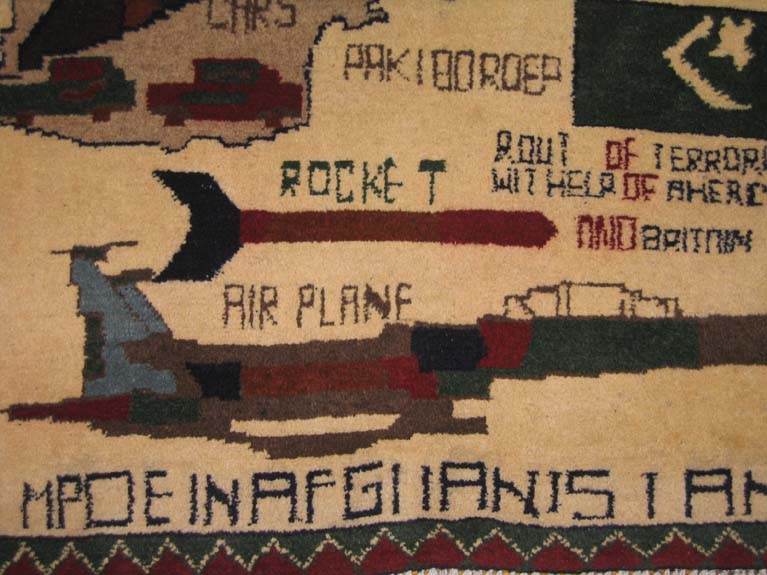 For sale: Afghan War Rug or Conflict Carpet