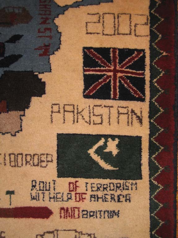 For sale: Afghan War Rug or Conflict Carpet