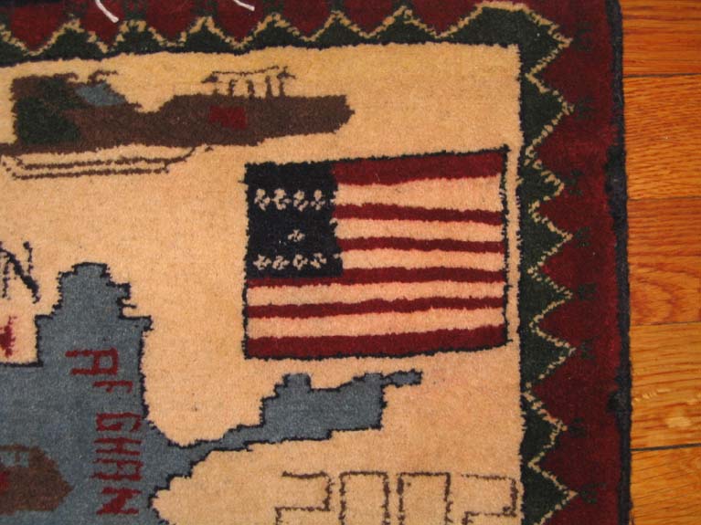 For sale: Afghan War Rug or Conflict Carpet