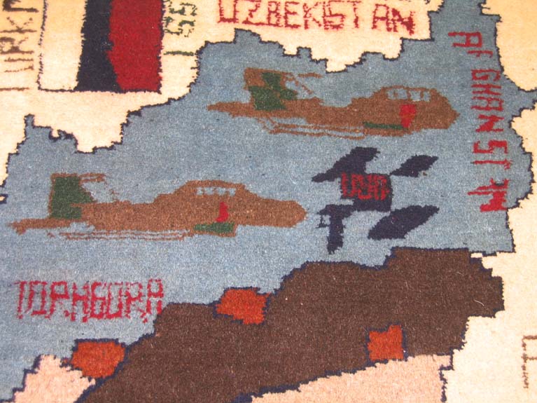 For sale: Afghan War Rug or Conflict Carpet