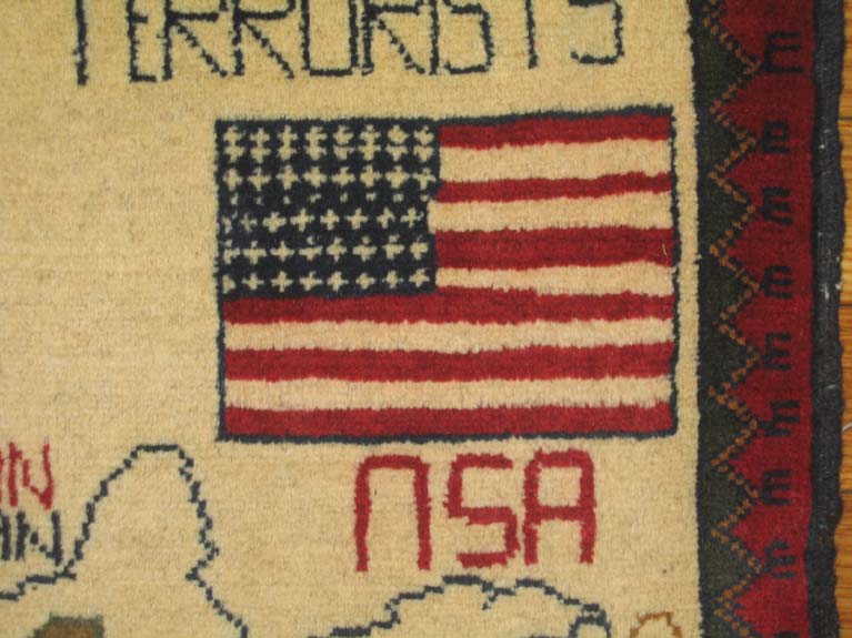 For sale: Afghan War Rug or Conflict Carpet