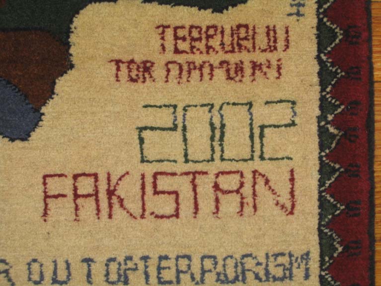 For sale: Afghan War Rug or Conflict Carpet