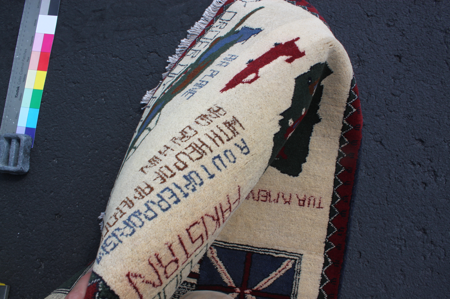 For sale: Afghan War Rug or Conflict Carpet