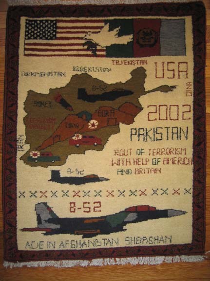 Hand woven carpet from Afhanistan for sale