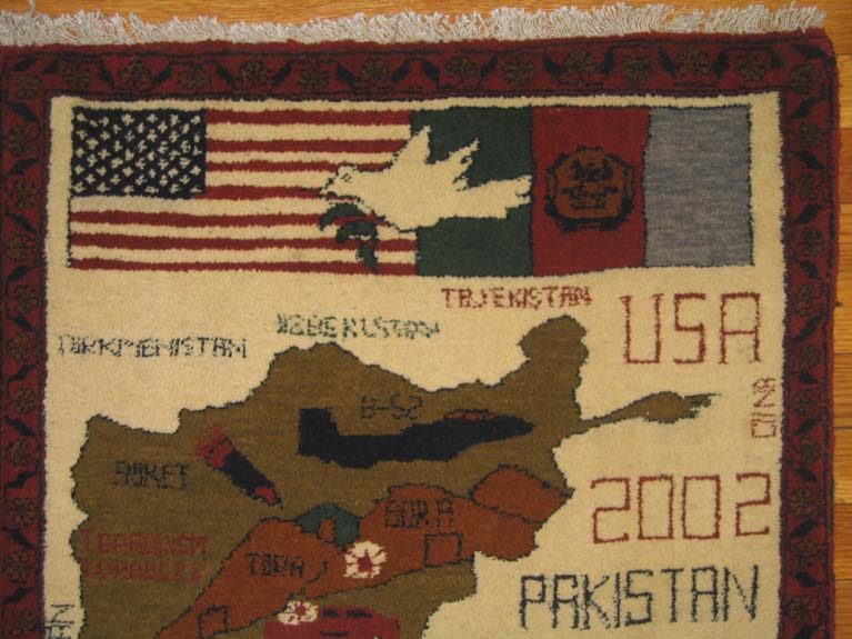 For sale: Afghan War Rug or Conflict Carpet