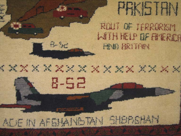 For sale: Afghan War Rug or Conflict Carpet