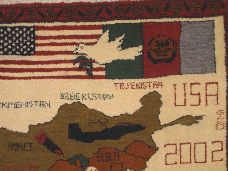 For sale: Afghan War Rug or Conflict Carpet