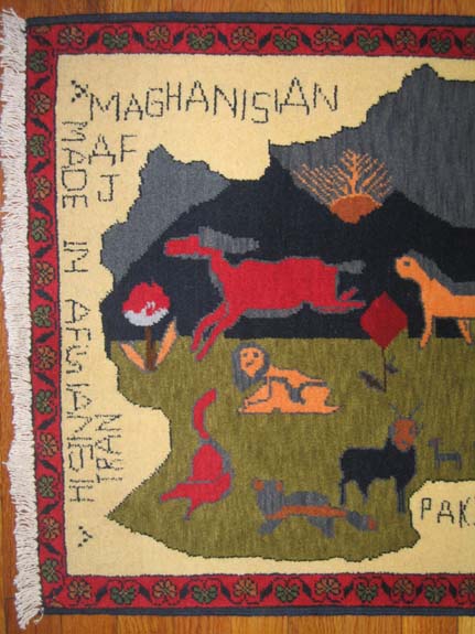 For sale: Afghan War Rug or Conflict Carpet