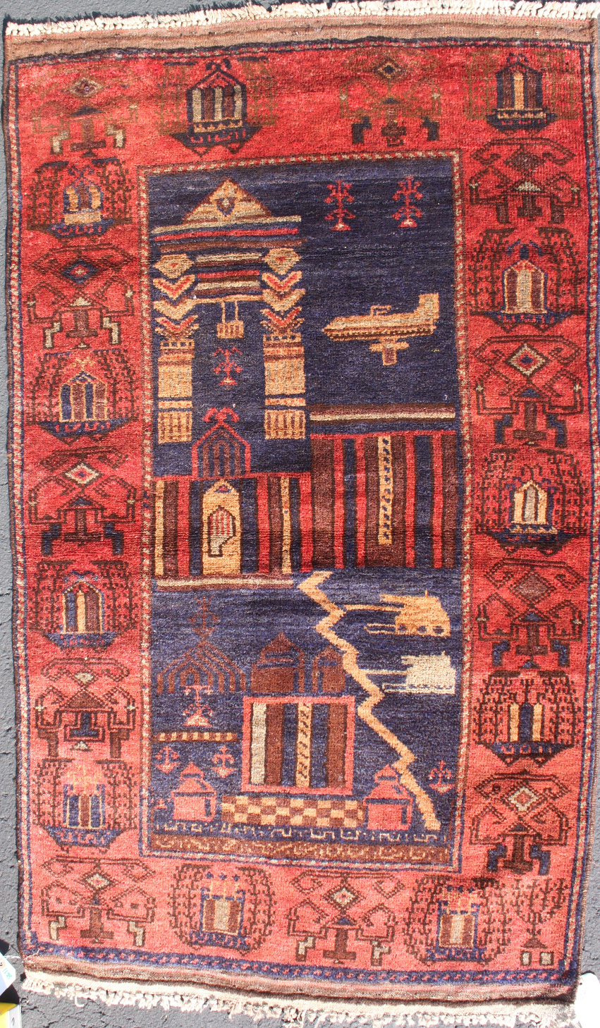 For sale: Afghan War Rug or Conflict Carpet