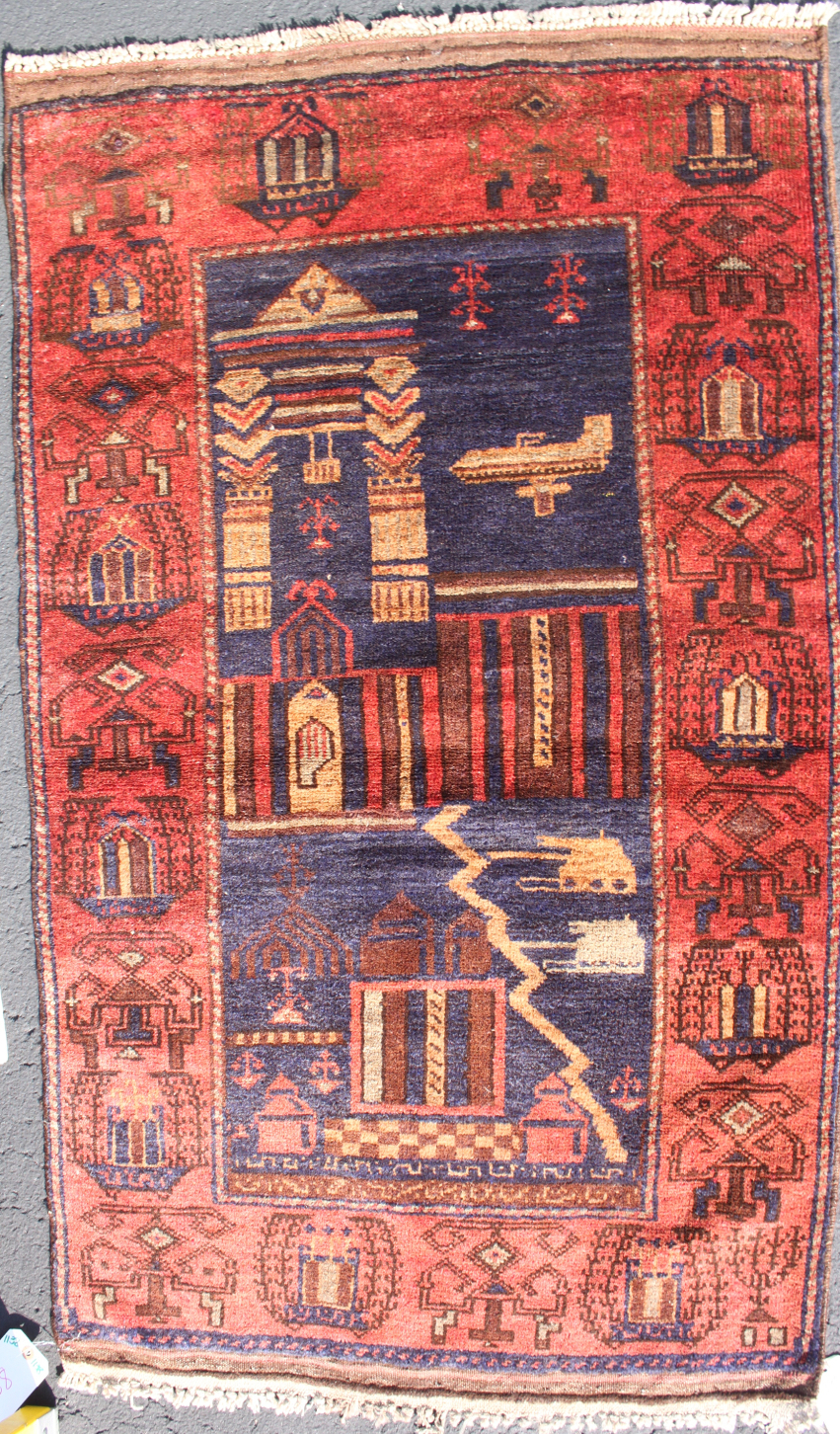 For sale: Afghan War Rug or Conflict Carpet