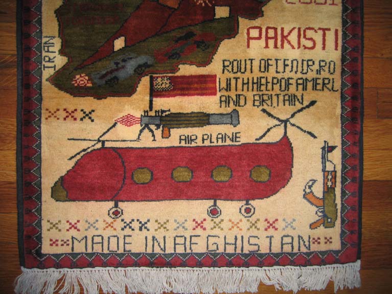 For sale: Afghan War Rug or Conflict Carpet