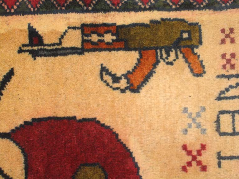 For sale: Afghan War Rug or Conflict Carpet