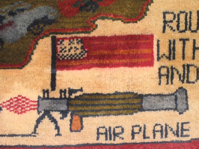 For sale: Afghan War Rug or Conflict Carpet