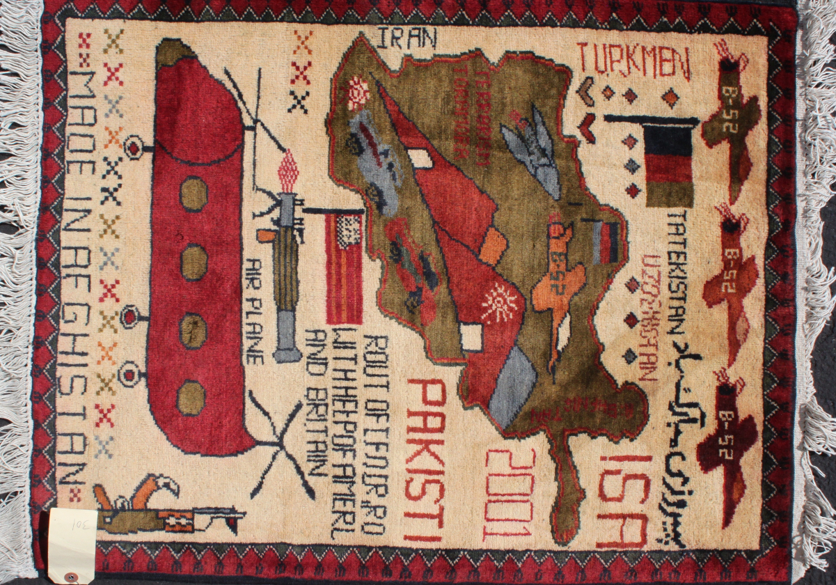 For sale: Afghan War Rug or Conflict Carpet