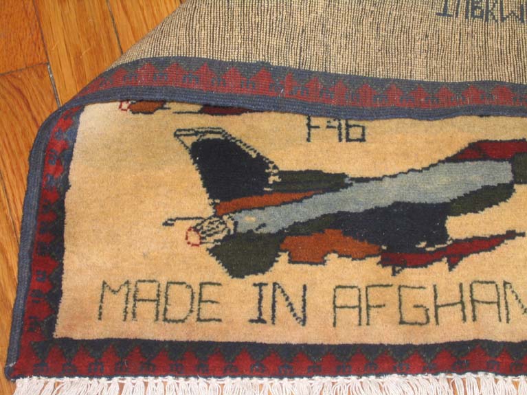 For sale: Afghan War Rug or Conflict Carpet