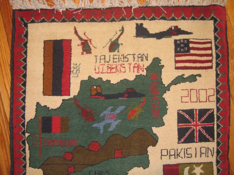 For sale: Afghan War Rug or Conflict Carpet