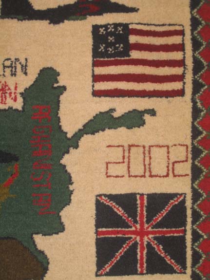 For sale: Afghan War Rug or Conflict Carpet