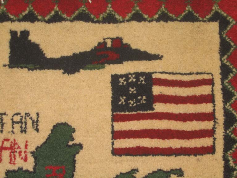 For sale: Afghan War Rug or Conflict Carpet