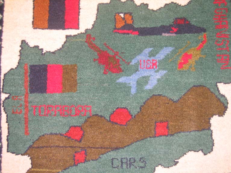 For sale: Afghan War Rug or Conflict Carpet