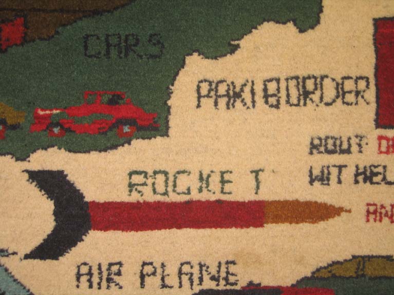 For sale: Afghan War Rug or Conflict Carpet