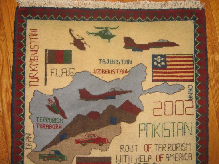 For sale: Afghan War Rug or Conflict Carpet