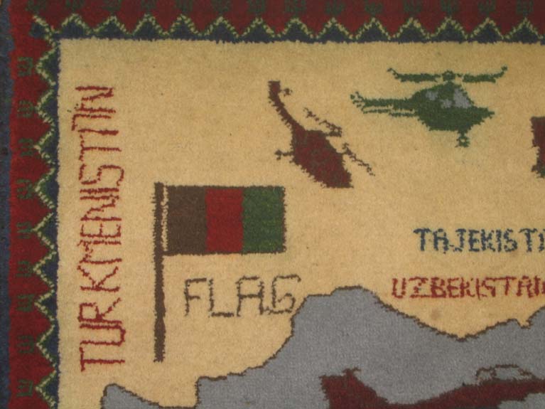 For sale: Afghan War Rug or Conflict Carpet