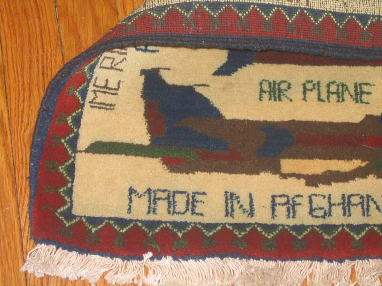 For sale: Afghan War Rug or Conflict Carpet