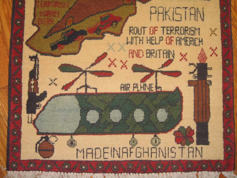 For sale: Afghan War Rug or Conflict Carpet