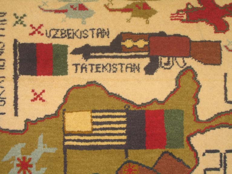 For sale: Afghan War Rug or Conflict Carpet