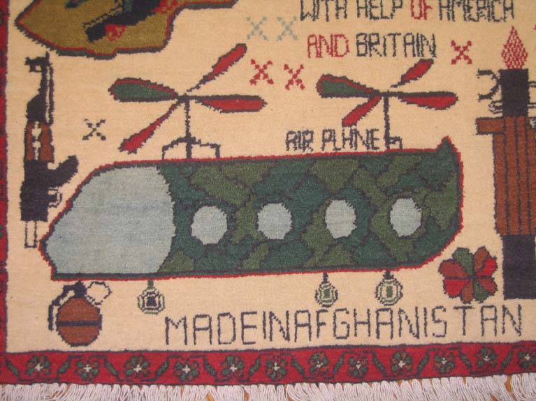 For sale: Afghan War Rug or Conflict Carpet