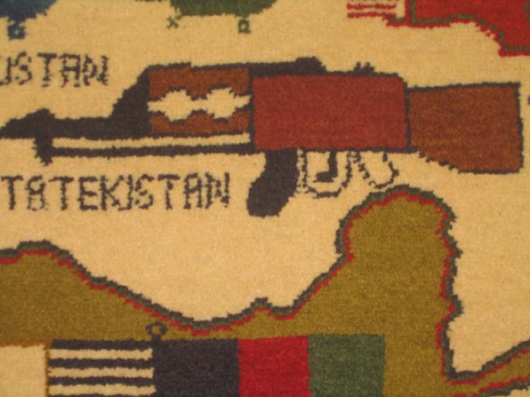 For sale: Afghan War Rug or Conflict Carpet