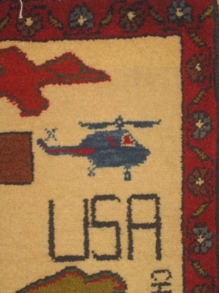 For sale: Afghan War Rug or Conflict Carpet