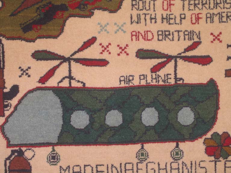 For sale: Afghan War Rug or Conflict Carpet