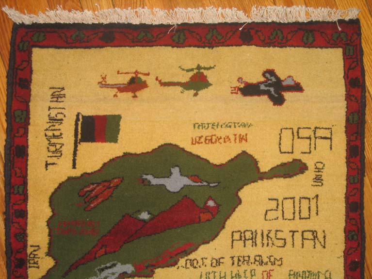 For sale: Afghan War Rug or Conflict Carpet