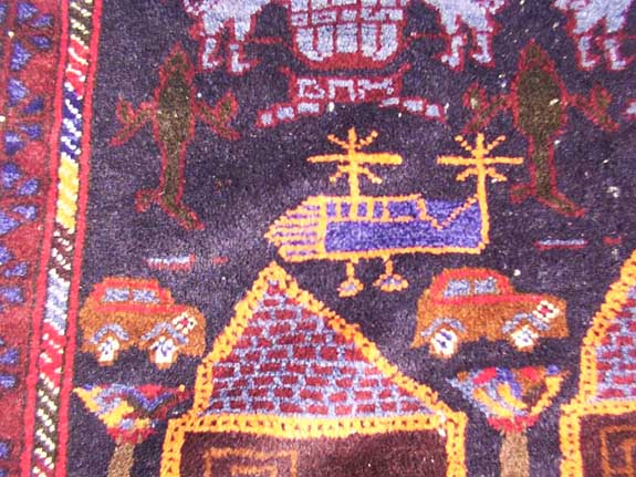 For sale: Afghan War Rug or Conflict Carpet