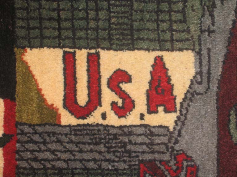 For sale: Afghan War Rug or Conflict Carpet