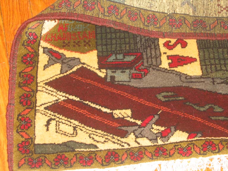 For sale: Afghan War Rug or Conflict Carpet